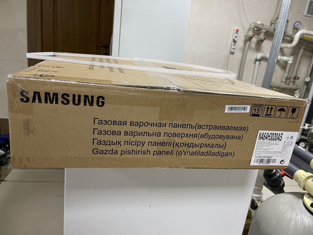 Варочная поверхность Samsung NA64H3030AS/WT серебристый