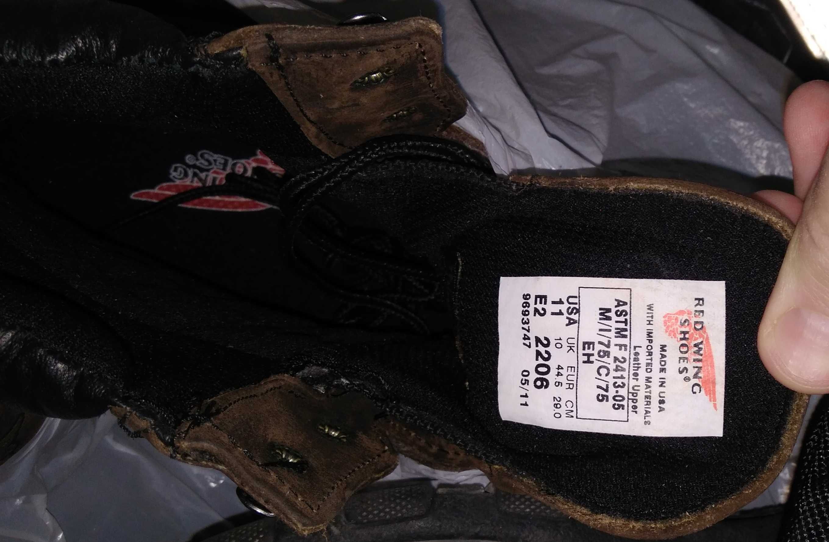 Ботинки зимние Red Wing 4404 р.43-44