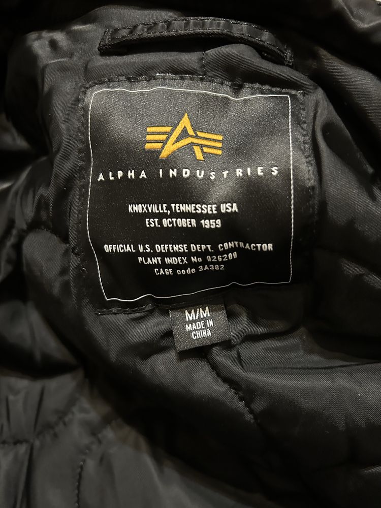 куртка alpha industries cwu 45/P