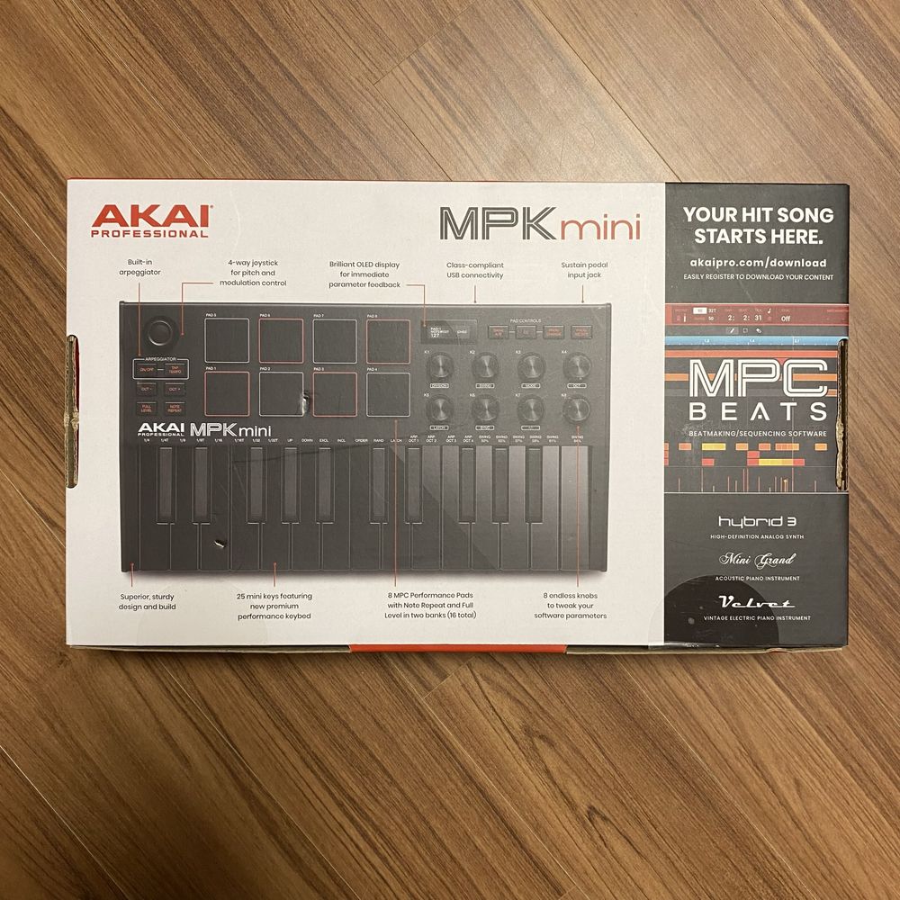 Midi клавиатура новая