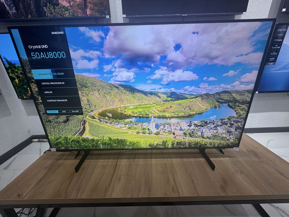 Телевизор Samsung 50AU8000 50” (127cm) 4K Smart TV — Гарантия, Подарок