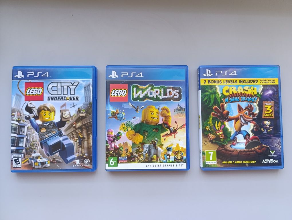 Диски Playstation 4