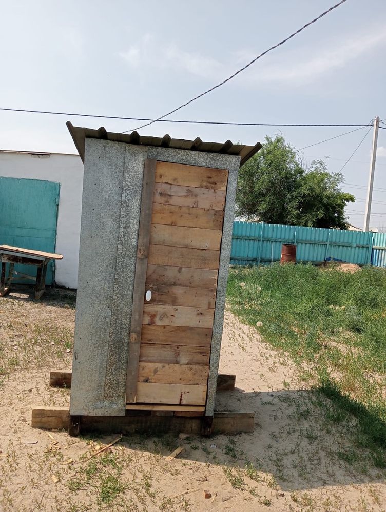 Новый уличный туалет с доставкой