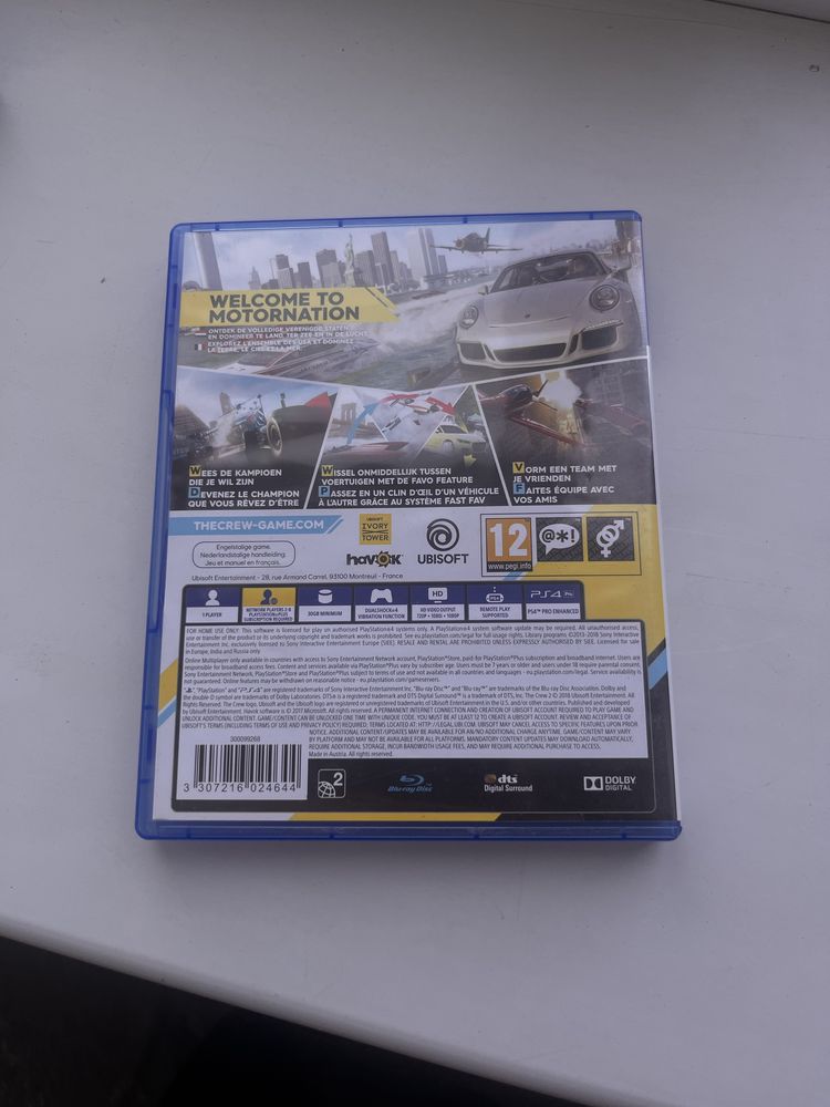 Игра The crew 2 на пс 4