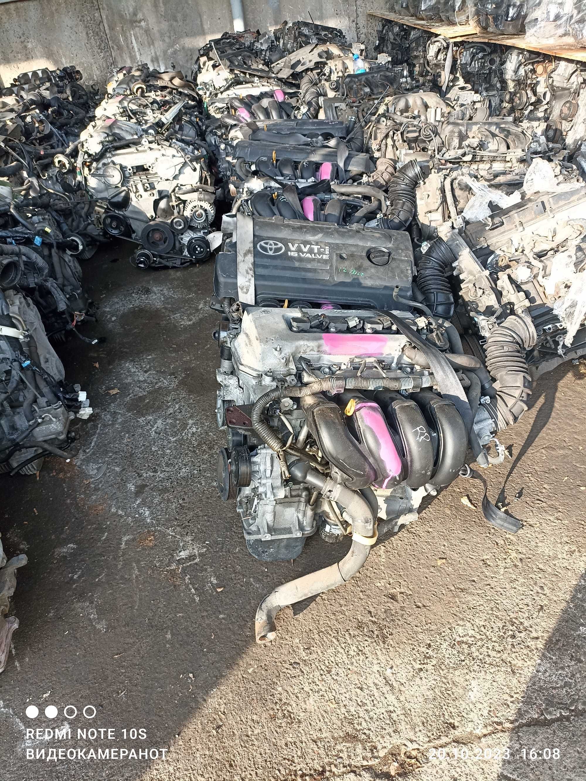 Привозные двигатели(ДВС) 1Zz-fe 1.8л на Тойота Авенсис с установкой