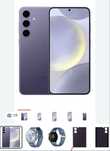 Samsung Galaxy S24 5G 8 ГБ/256 ГБ+  Смарт-часы Huawei GT 5 + чехол