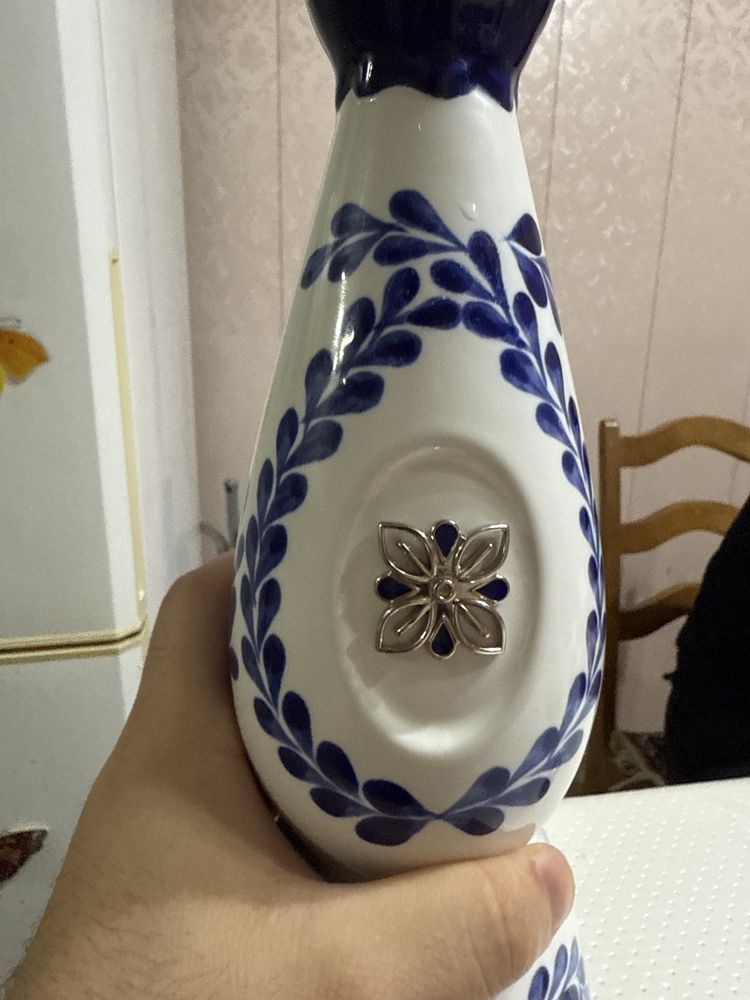 Пустая коллекционная бутылка tequila clase azul 750ml