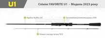 Спиннинг Favorite U1 2.28m, 7-28g