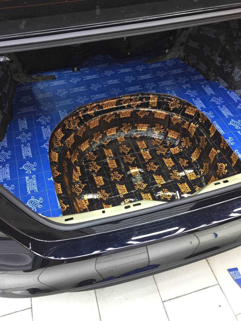 Шумоизоляция автомобиля премиальными материалами (COMFORT MAT)