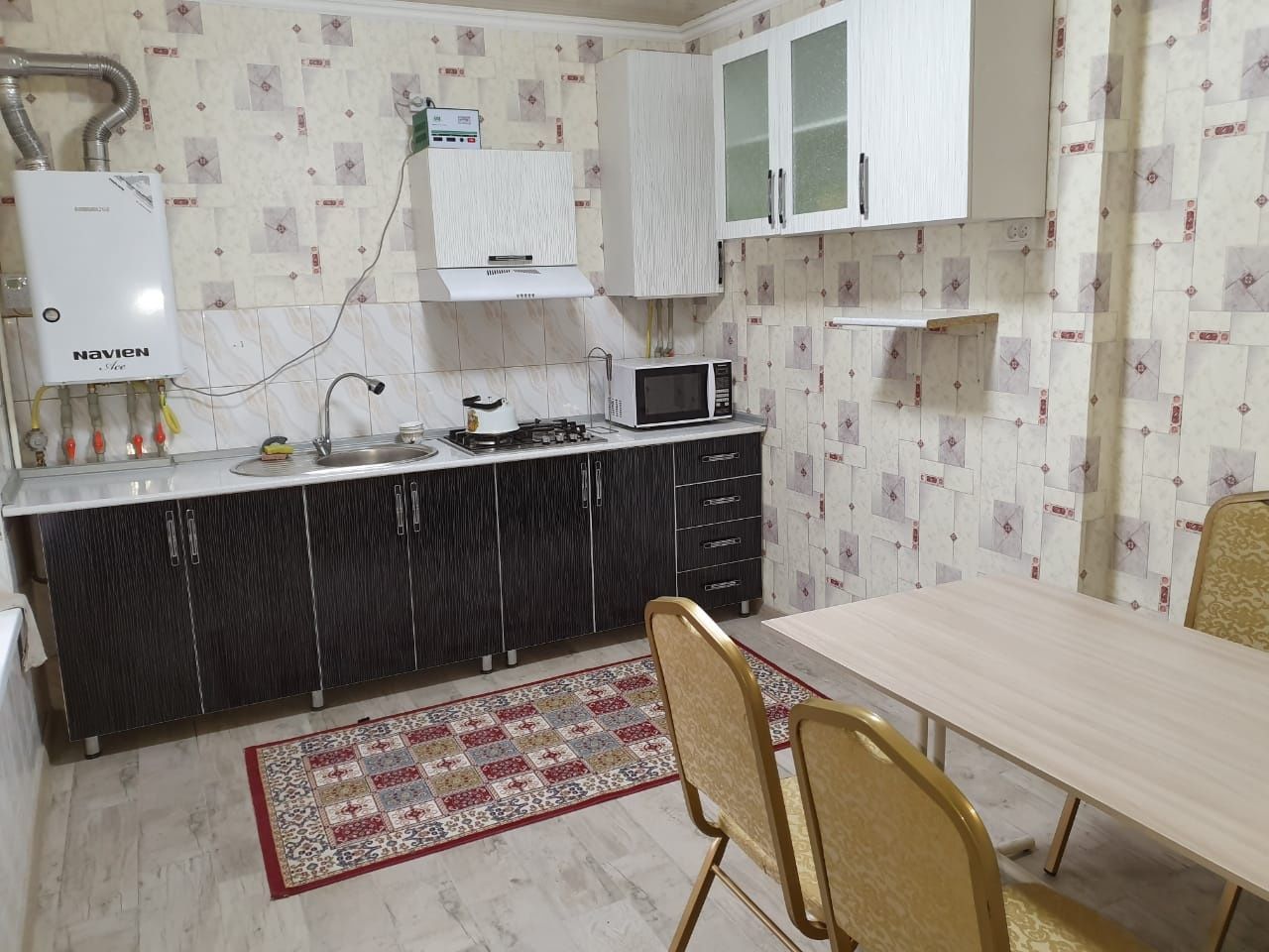 3 комнатная квартира в аренду посуточно. Күнделікті.  Айға емес.