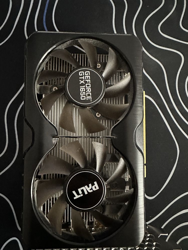 Игровая видеокарта palit gtx1650