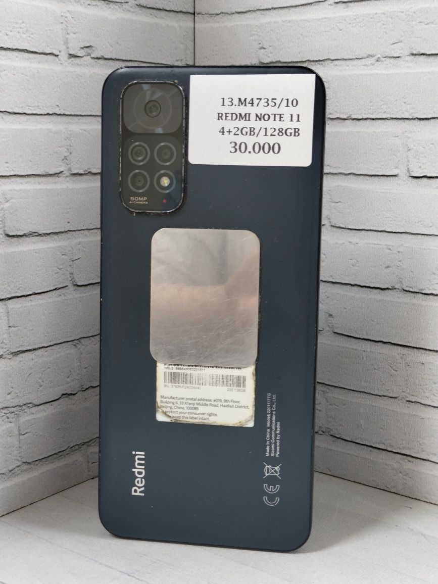 Redmi note 11 ЖанТаС ломбард Астана