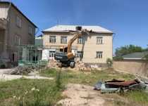 Демонтаж  стен, перегородков, строительные работы