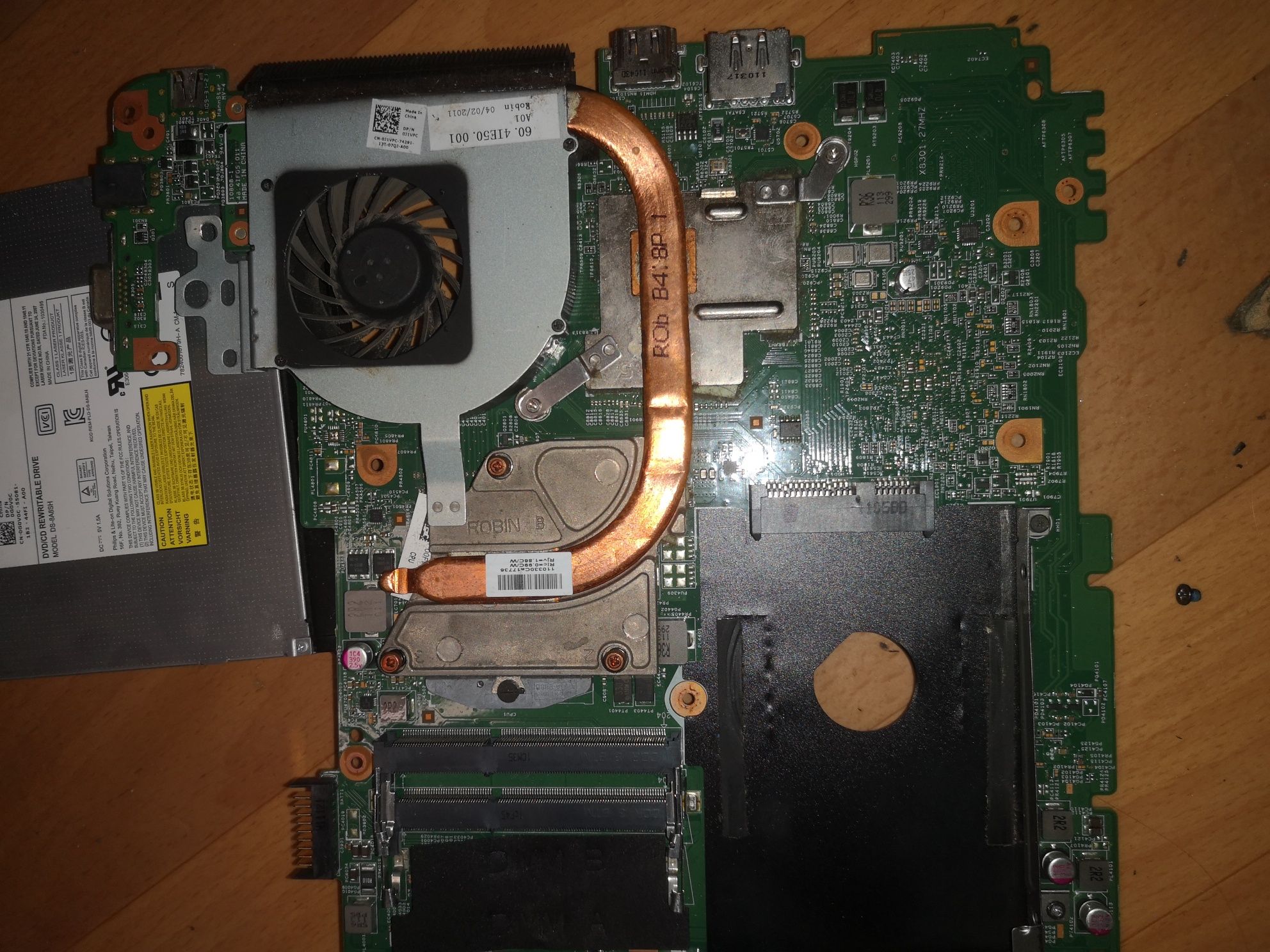 Ноутбук Dell inspiron N5110 на запчасти.
