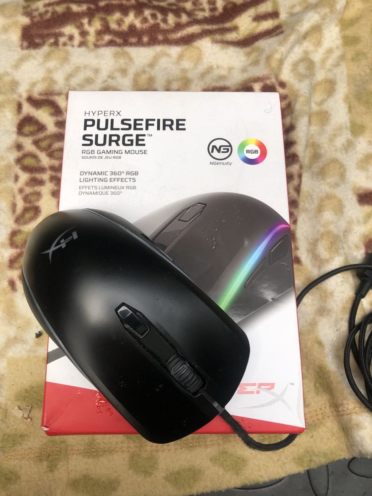 Hyperx  pulsefire surge мышка