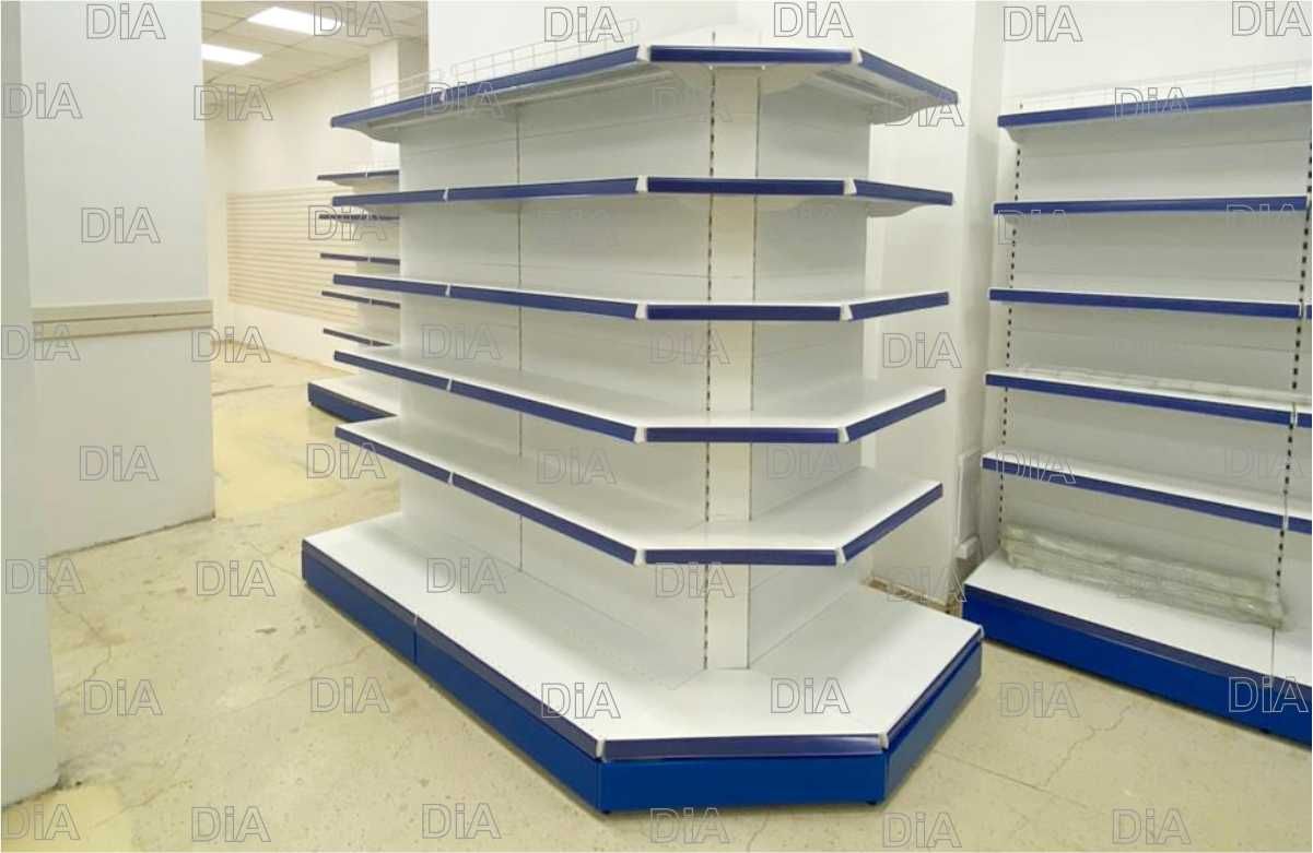 Стеллаж металлический сборный, полка стеллаж, полка металлическая asts