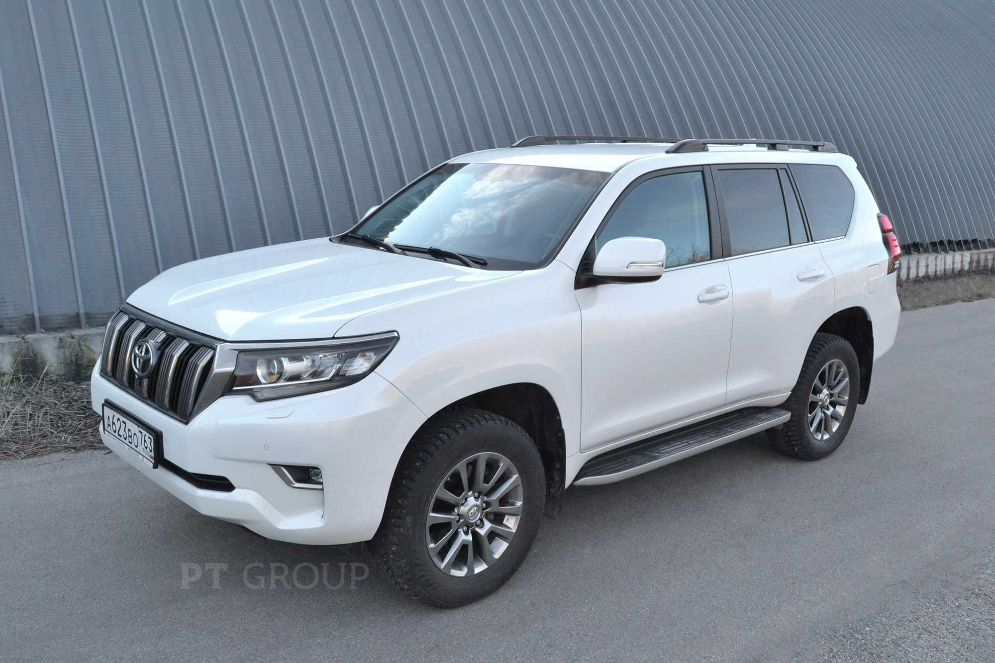 Рейлинги на TOYOTA LAND CRUISER PRADO 150 от 2009 г.в