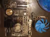 Asus H-170-Pro + Intel Core i5 6500 + 32 Гб ОЗУ + Кулер