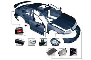 Кузовные запчасти, Оптика на Hyundai Sonata