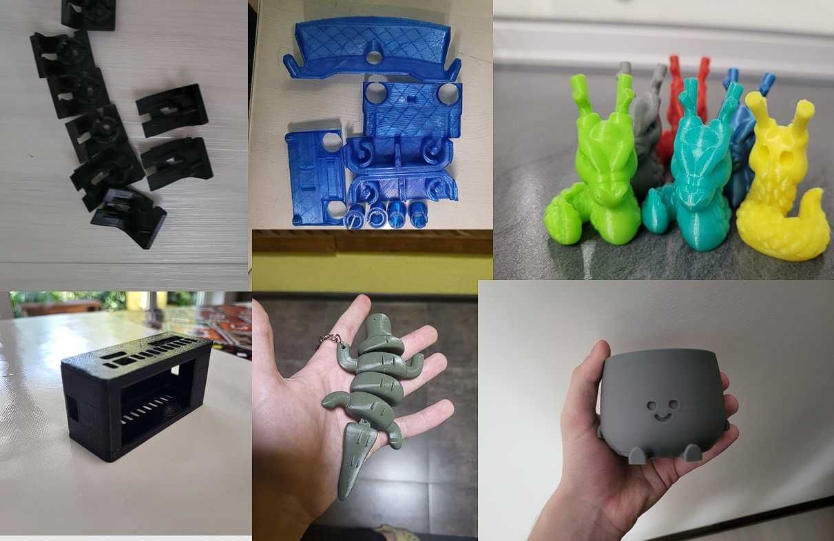 Печать 30 тг/гр на 3d принтере (3д) пластиком и моделирование. По КЗ