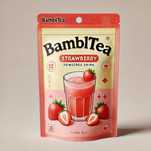 Клубничный чай Bambltea 1 кг для Bubble Tea, Джемы, Сиропы, Тапиока