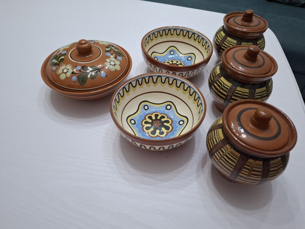 Глинянная посуда, горшки