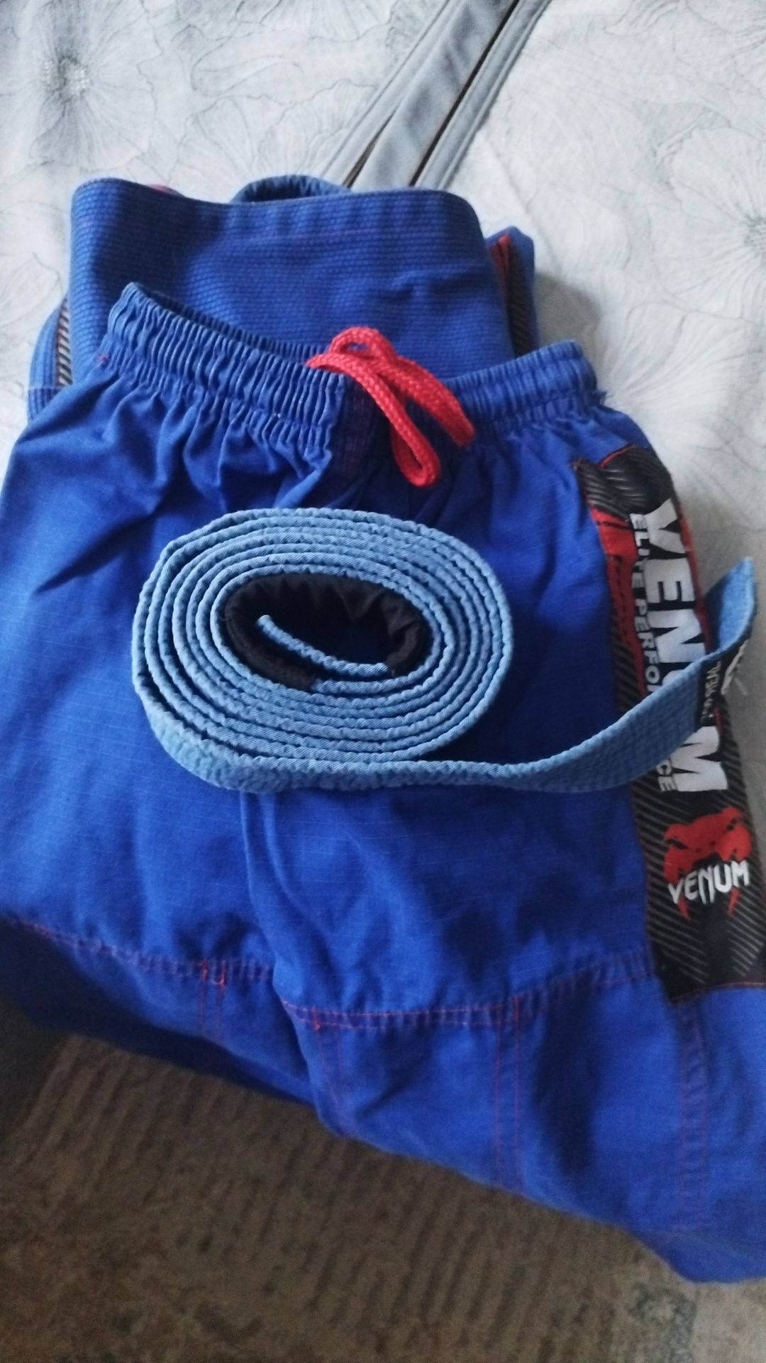Ги venum , кимоно для дзюдо, bjj синее.