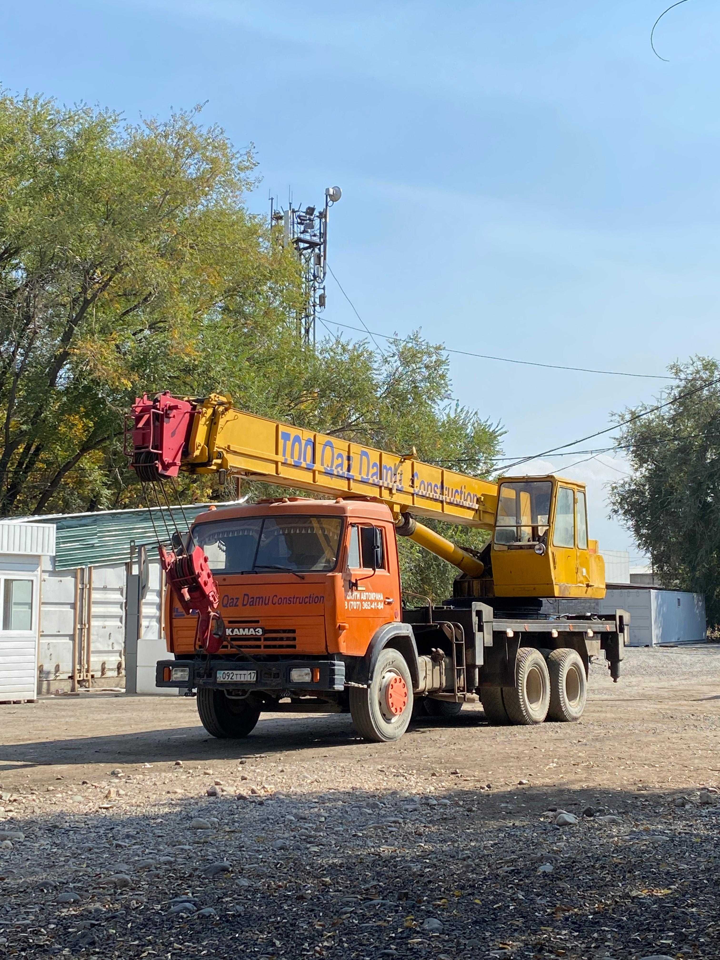 Автокран аренда ивановец 25 тонн