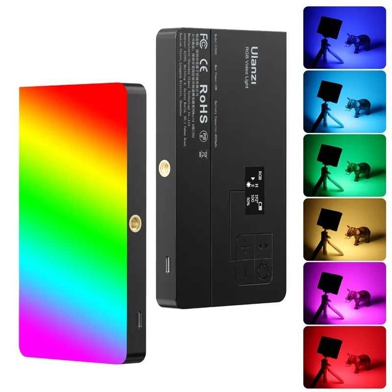 Портативная светодиодная RGB лампа. Полная комплектация.