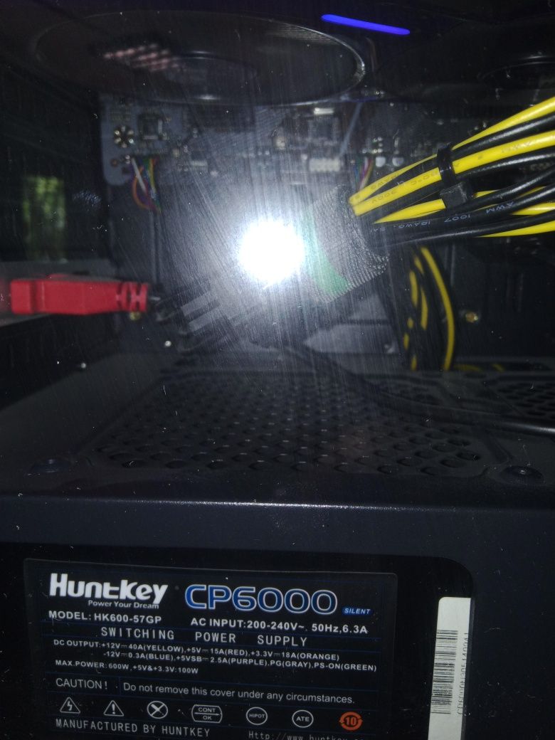 Продам игровой системный блок i3 12100f/16/rtx4060