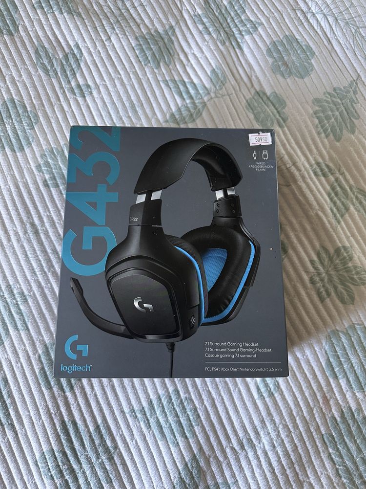 Наушники Logitech G432
