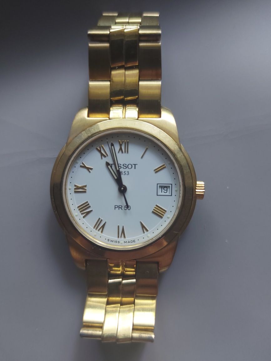 Часы мужские Швейцарские кварцевые TISSOT