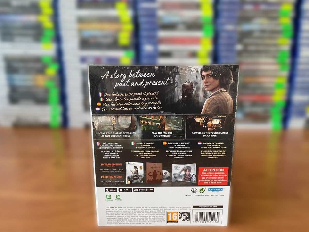 НОВЫЙ Syberia The World Before 20 Year Edition PS5/ Сибирь Пс 5