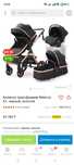 Коляска belecoo 3 в 1 с автокресло и прогулочным блоком