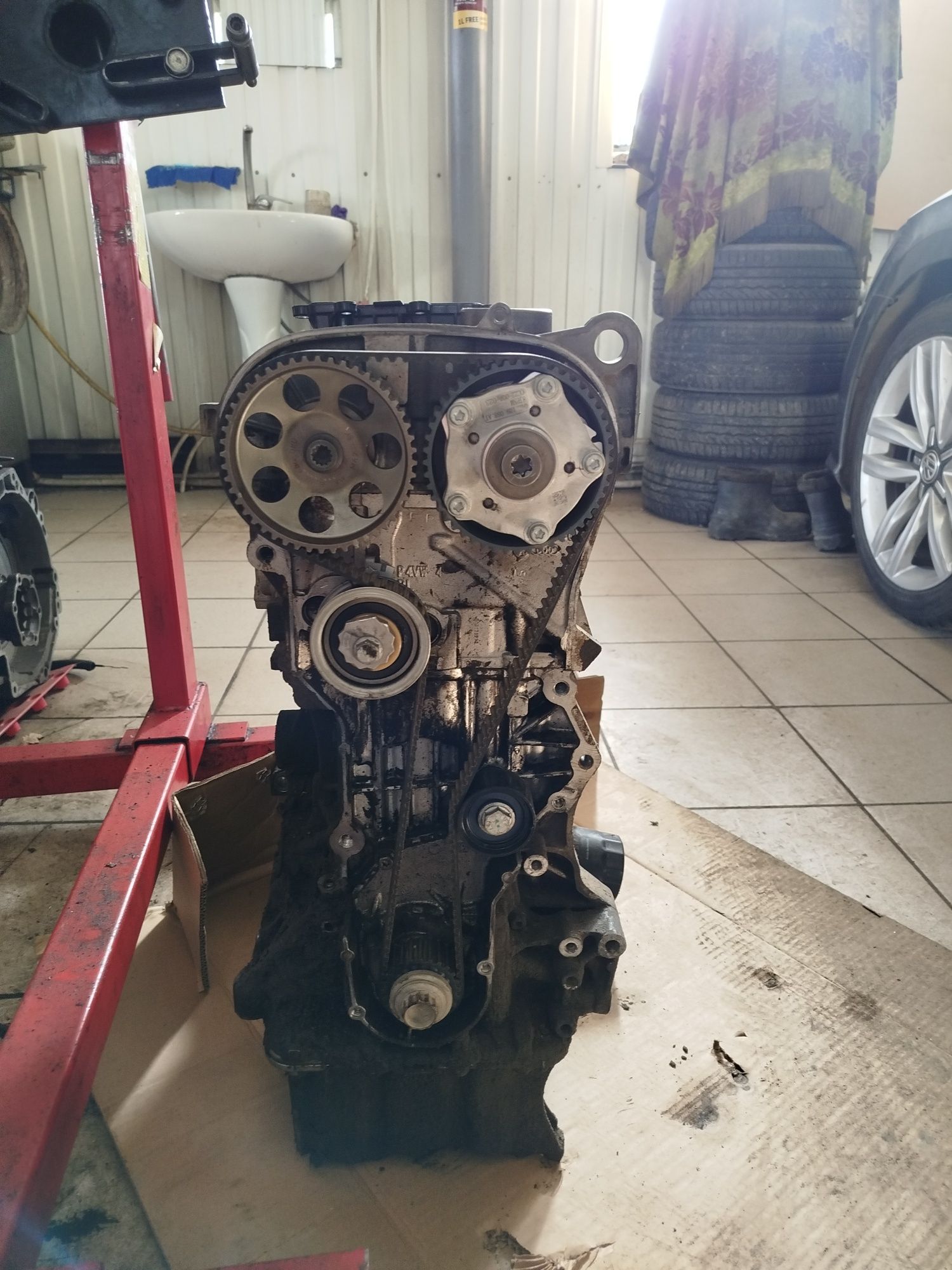 Двигатель Skoda Octavia A7 2014