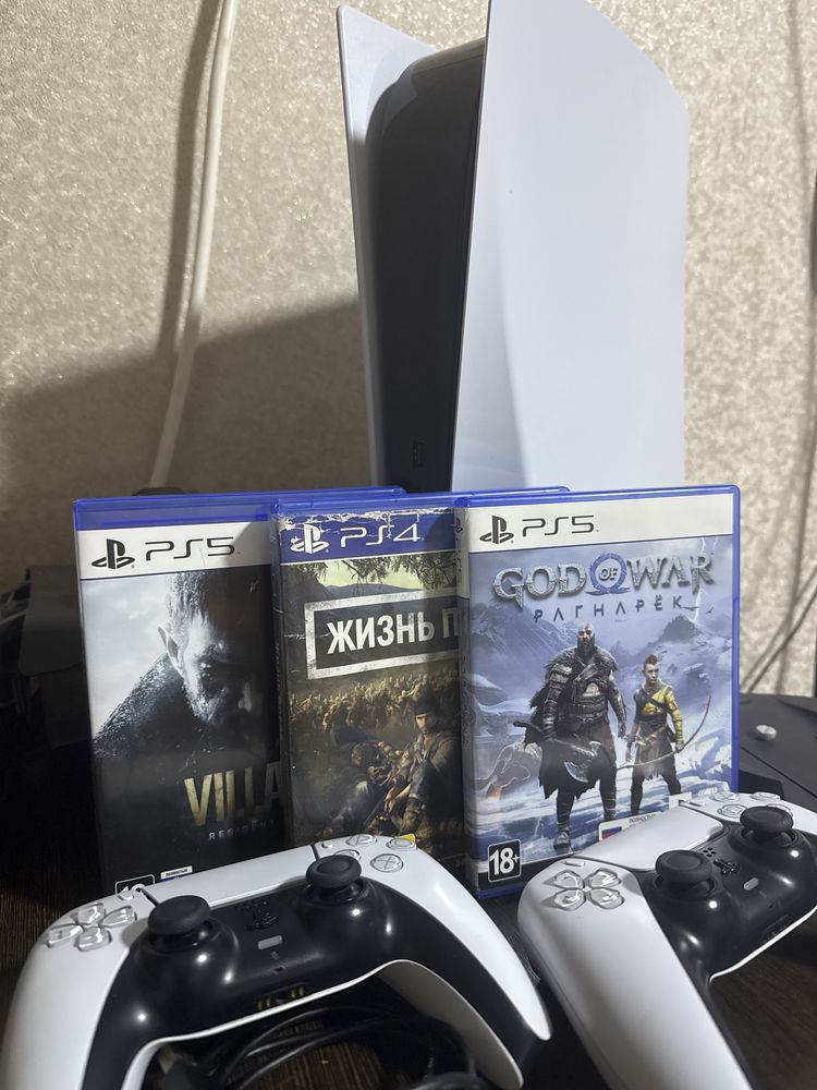 Play station 5 + ПОДАРОК 3 диска (игры) , PS 5