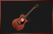 Гитара полностью массив акустическая Harley Benton CLA-15MCE SolidWood