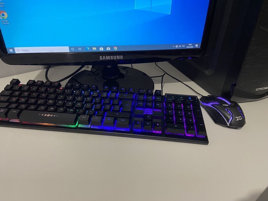 i5-3470 / 16gb ram компьютер офисный комплект
