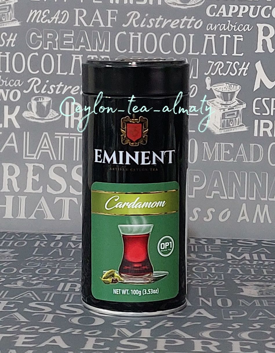 Eminent Чай Черный Цейлон Бергамот Кардамон Зеленый 100гр ОР1