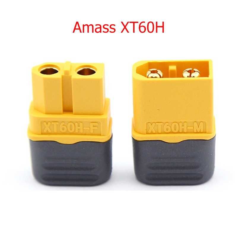 Разъёмы питания XT60, XT90, XT30, Amass XT60H, Amass XT60E, MR30