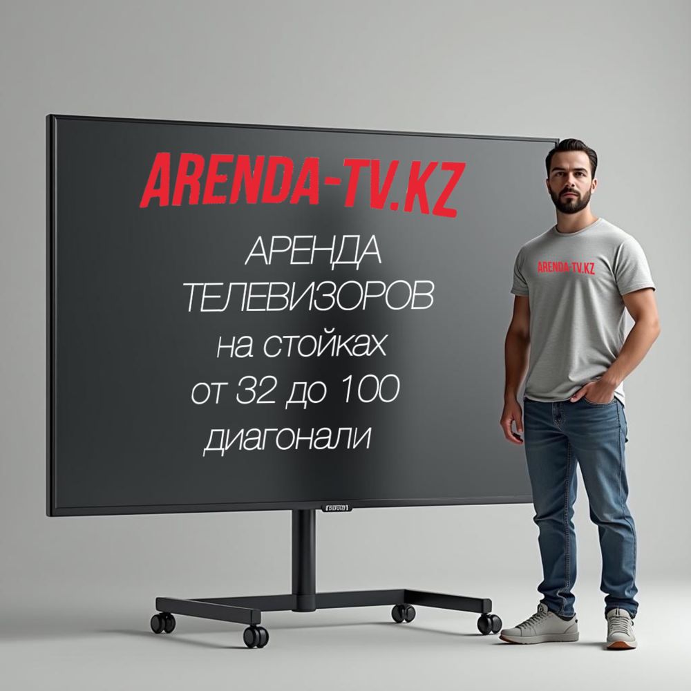 回 Аренда телевизоров на стойках ϟ