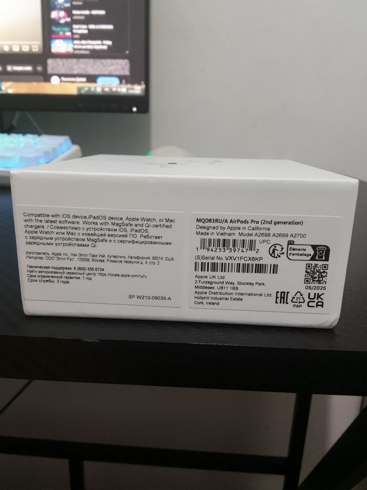Airpods 2 pro оригинальные
