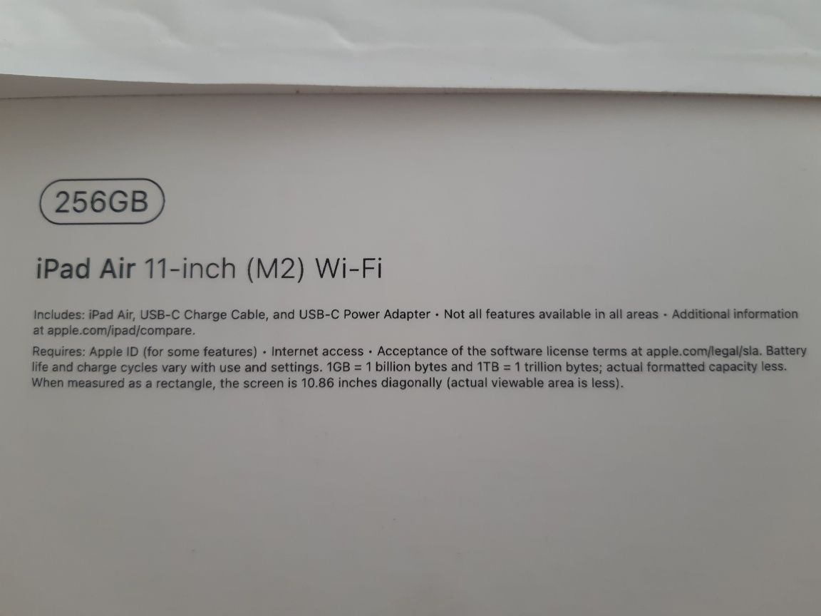 iPad Air 11 - inch M2 - Wi-fi