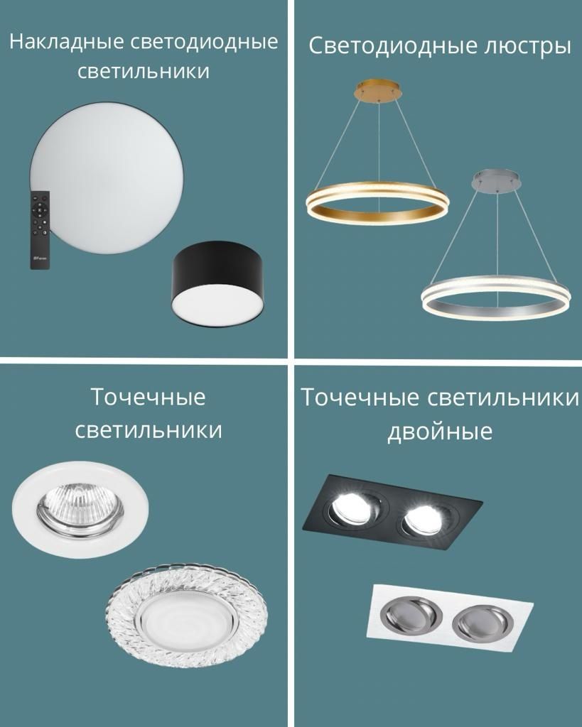Споты разных видов
