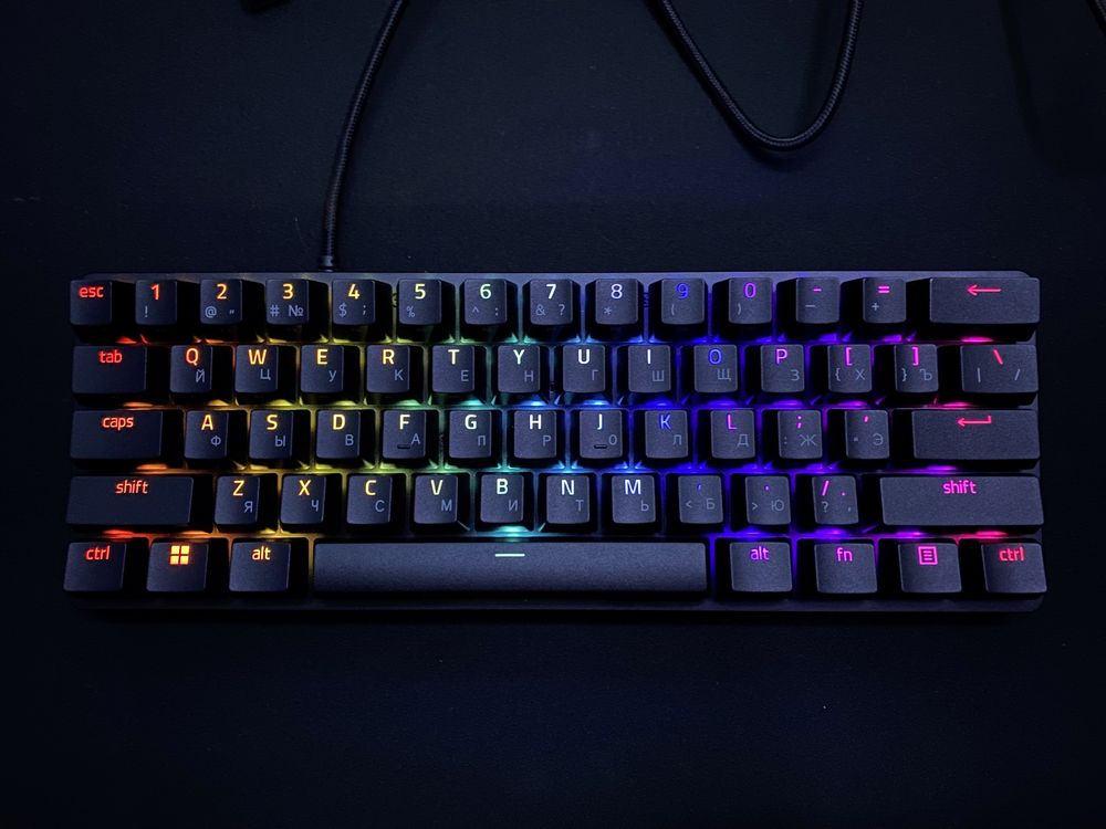 продам механическую клавиатуру Razer Huntsman mini