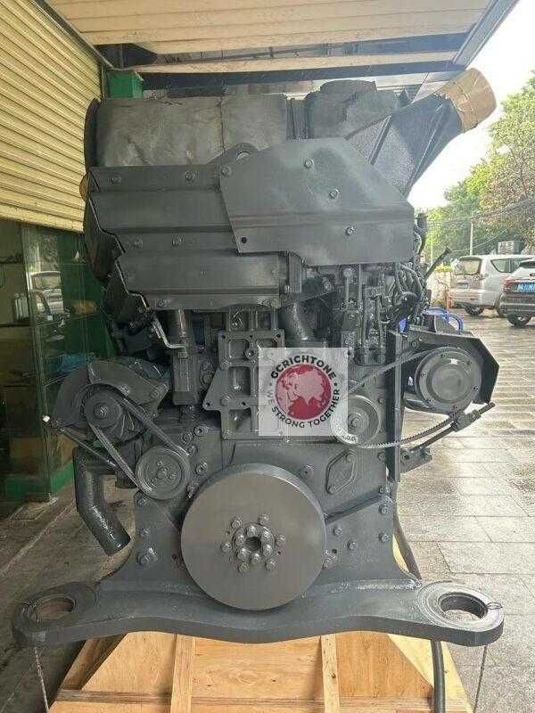 Дизельный двигатель ДВС Komatsu SAA6D140E-5