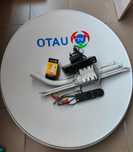 Отау тв Сатам, Установшигі бар. Толық комплек: Тарелка Otau TV.