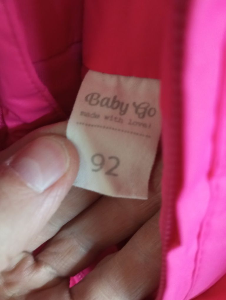 Комбинезон куртка и штаны для девочки Baby go