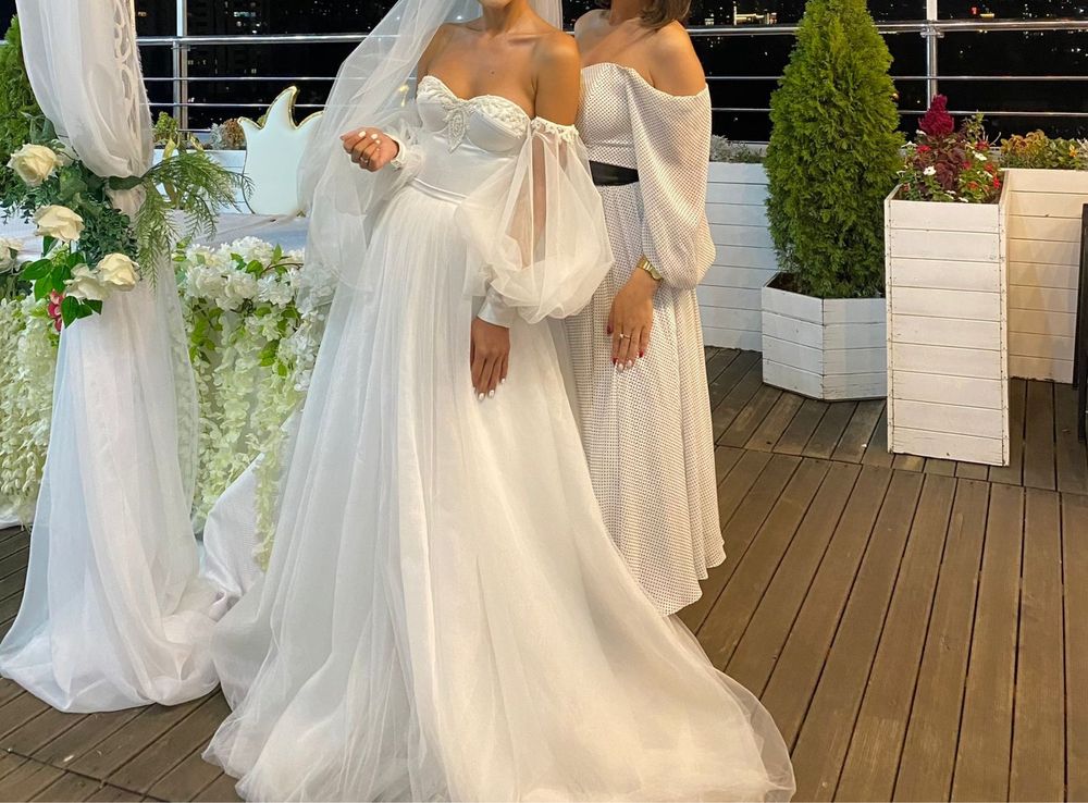 Свадебное платье!