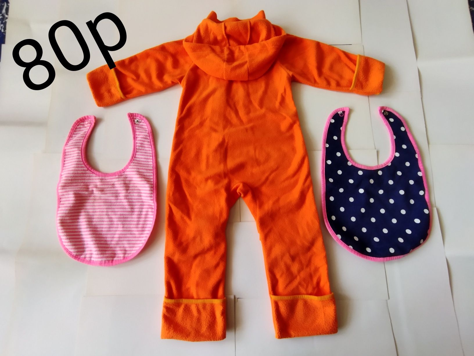 Флисовые комбинезоны.80 см.